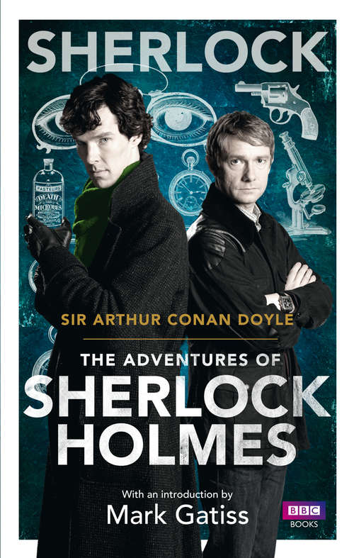 Book cover of Sherlock: First Of The Five Sherlock Holmes Short Story Collections, With Active Table Of Contents