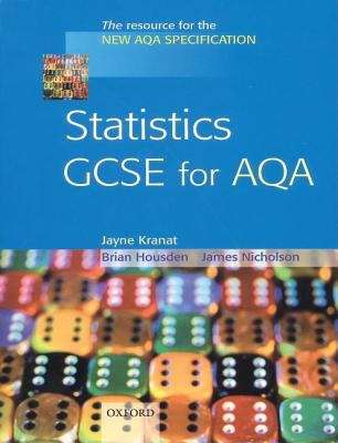 Book cover of Statistics for GCSE AQA (1st edition)