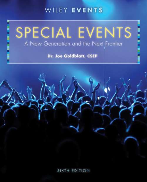 Book cover of Special Events: A New Generation And The Next Frontier (PDF)