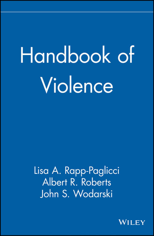 Book cover of Handbook of Violence