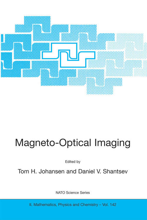 Book cover of Magneto-Optical Imaging (2004) (NATO Science Series II: Mathematics, Physics and Chemistry #142)