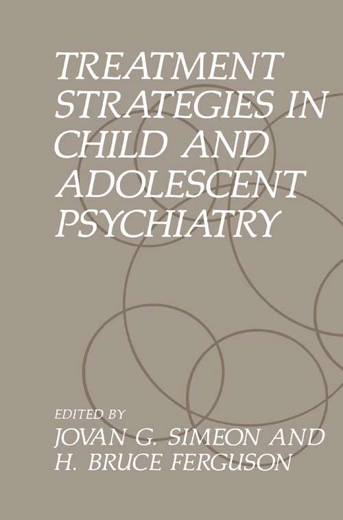 Book cover of Treatment Strategies in Child and Adolescent Psychiatry (1990)