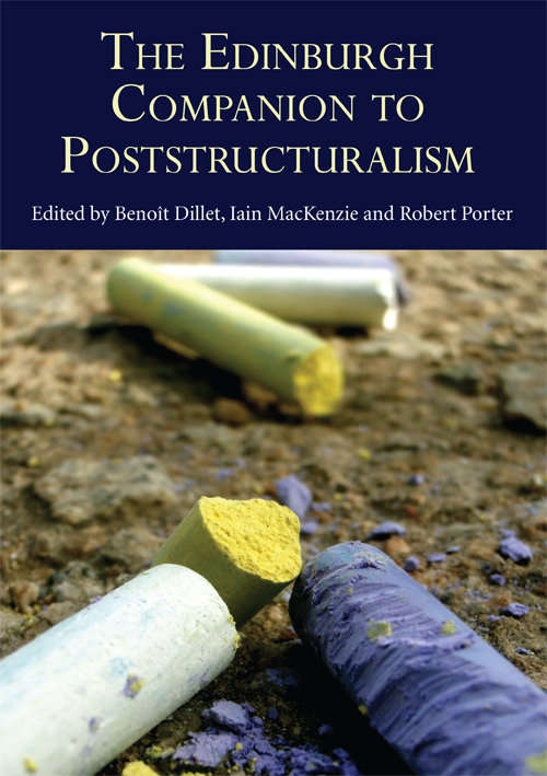 Book cover of The Edinburgh Companion to Poststructuralism