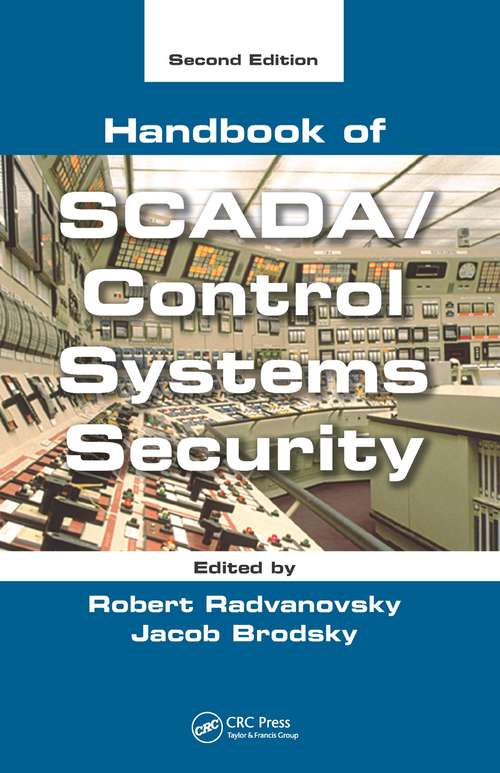 Book cover of Handbook of SCADA/Control Systems Security (2)
