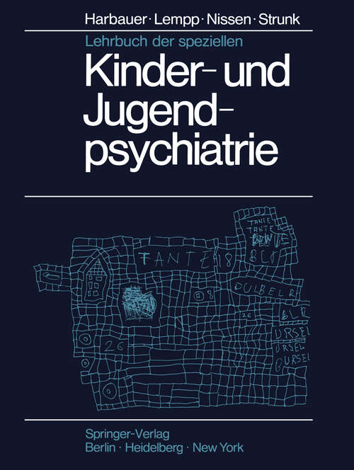 Book cover of Lehrbuch der speziellen Kinder- und Jugendpsychiatrie (1971)