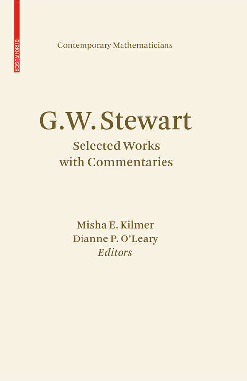 Book cover of G.W. Stewart: Selected Works with Commentaries (2010) (Contemporary Mathematicians)