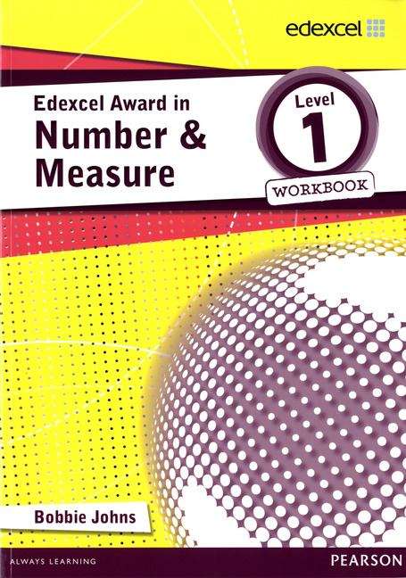 Book cover of Edexcel Award In Number And Measure Level 1 Workbook (PDF)