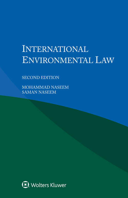 Book cover of International Environmental Law
