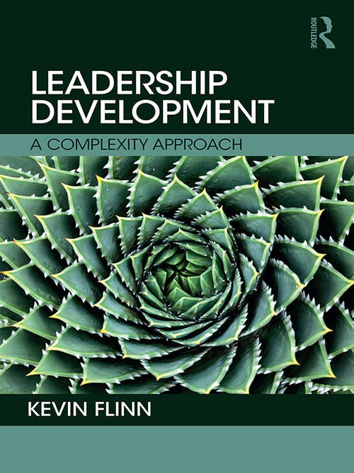 Book cover of Leadership Development: A Complexity Approach