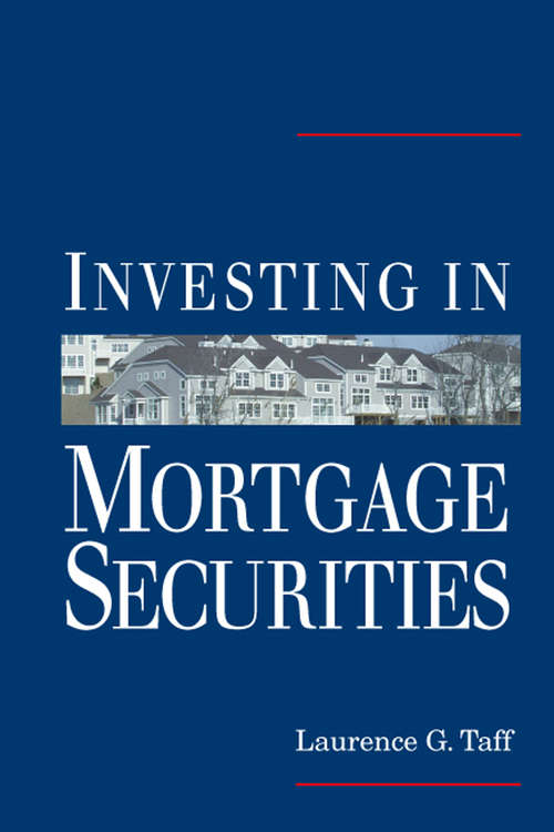 Book cover of Investing in Mortgage Securities