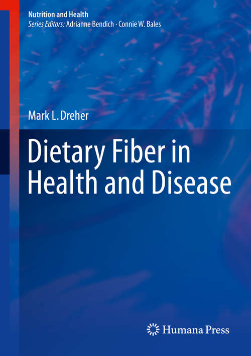 Book cover of Dietary Fiber in Health and Disease (Nutrition and Health)