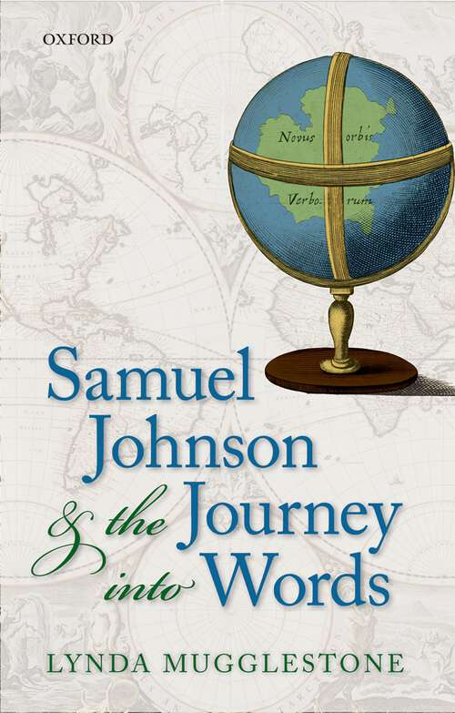 Book cover of Samuel Johnson and the Journey into Words