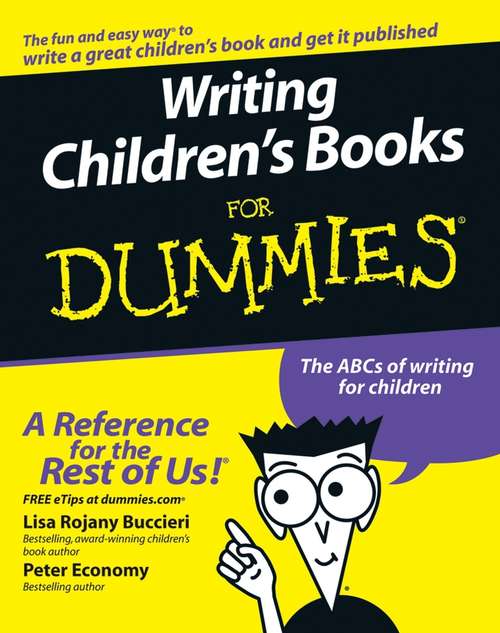 Book cover of Writing Children's Books For Dummies (2)
