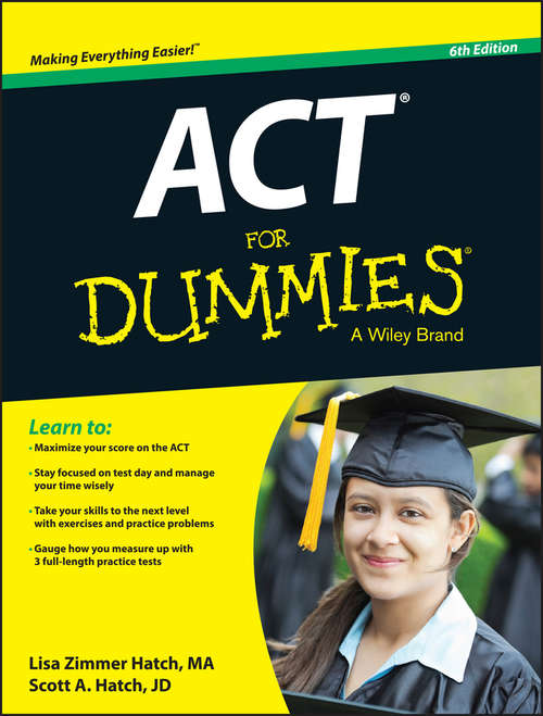Book cover of ACT For Dummies (6)