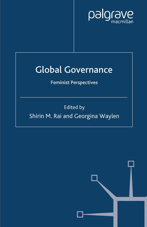 Book cover of Global Governance: Feminist Perspectives (2008)