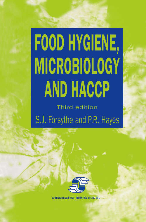 Book cover of Food Hygiene, Microbiology and HACCP (3rd ed. 2000)