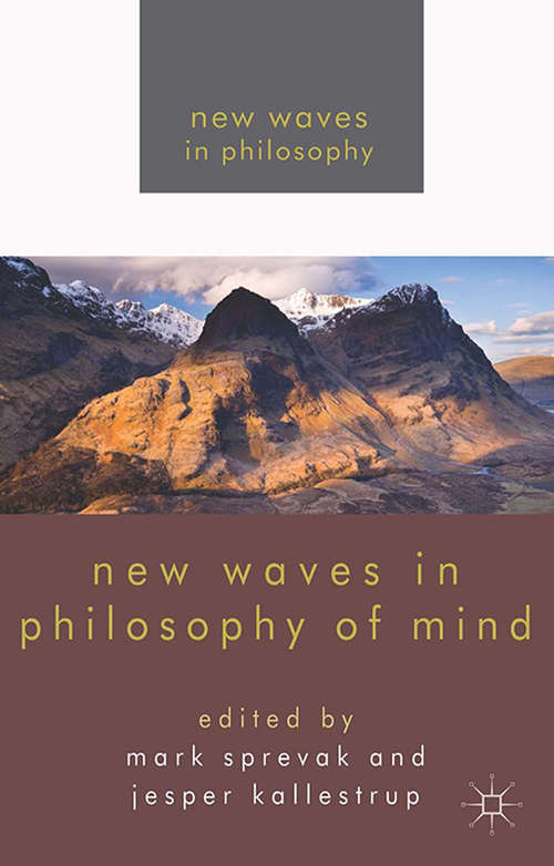 Book cover of New Waves in Philosophy of Mind (2014) (New Waves in Philosophy)