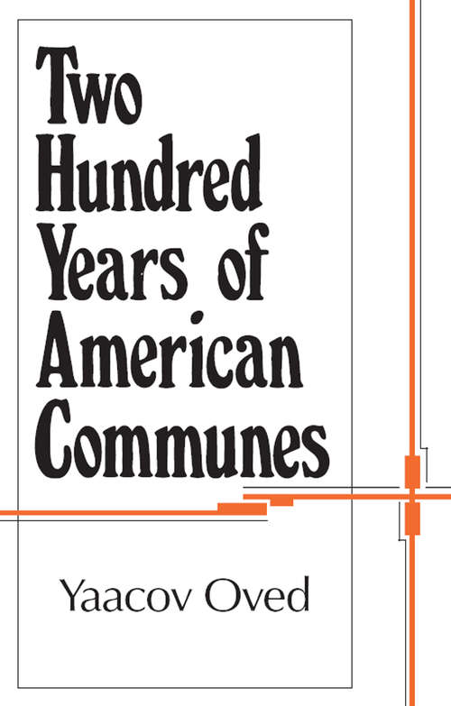 Book cover of Two Hundred Years of American Communes