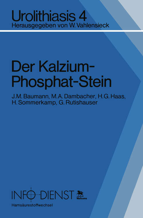 Book cover of Der Kalzium-Phosphat-Stein (1980)