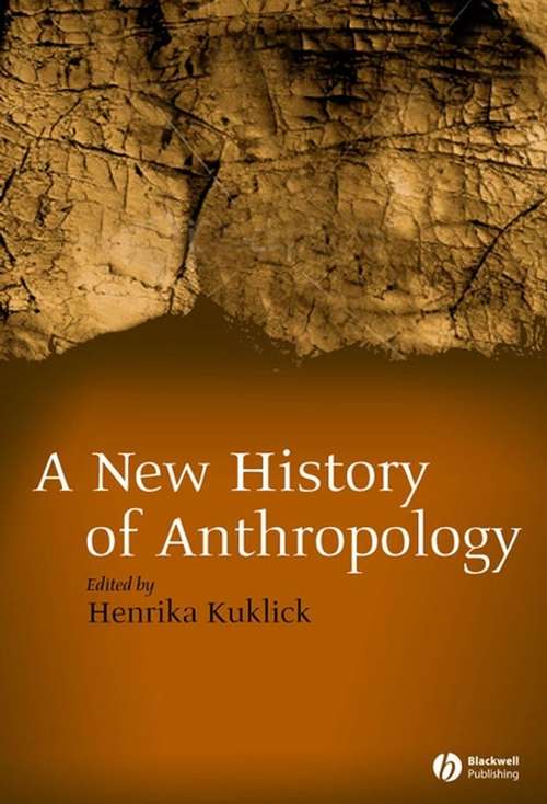 Book cover of New History of Anthropology