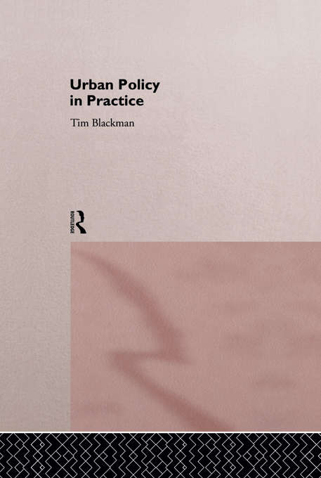 Book cover of Urban Policy in Practice