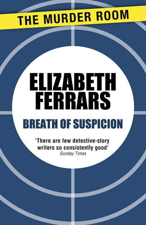 Book cover of Breath of Suspicion (Superintendent Ditteridge)