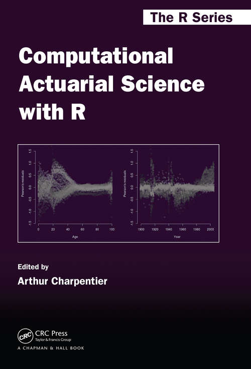 Book cover of Computational Actuarial Science with R