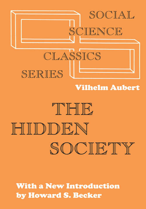 Book cover of The Hidden Society