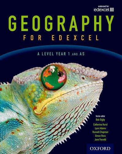 Book cover of Geography for Edexcel A Level Year 1 and AS, Student Book (PDF)