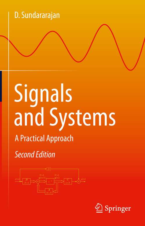 Book cover of Signals and Systems: A Practical Approach (2nd ed. 2023)