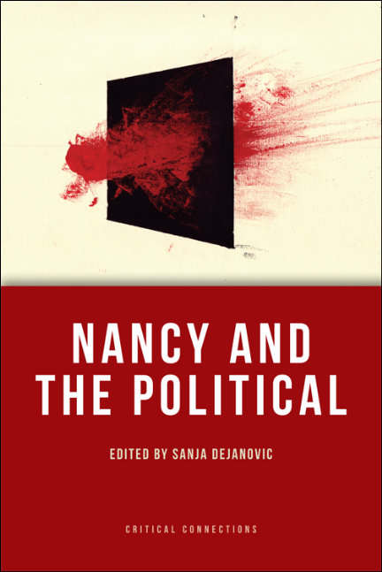 Book cover of Nancy and the Political (Critical Connections)