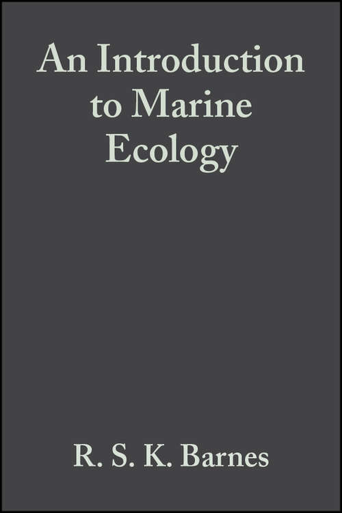 Book cover of An Introduction to Marine Ecology (3)