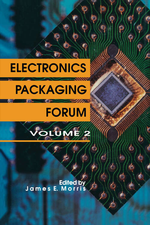 Book cover of Electronics Packaging Forum: Volume Two (1991)