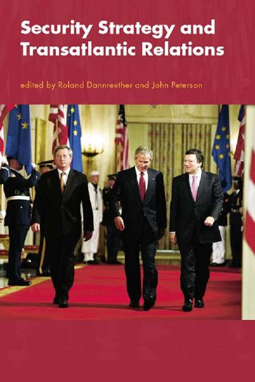 Book cover of Security Strategy and Transatlantic Relations