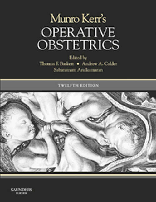 Book cover of Munro Kerr's Operative Obstetrics E-Book (12)