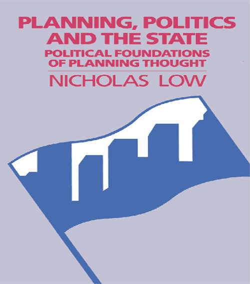 Book cover of Planning Politics & State