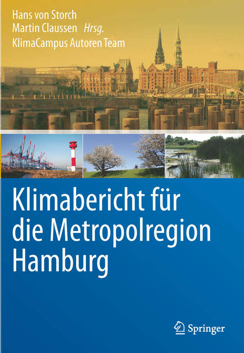 Book cover of Klimabericht für die Metropolregion Hamburg (2011)