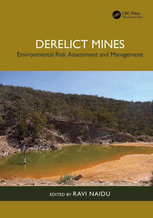 Book cover of Derelict Mines: Environmental Risk Assessment and Management