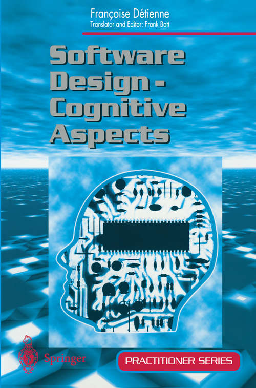 Book cover of Software Design – Cognitive Aspect (2002) (Practitioner Series)