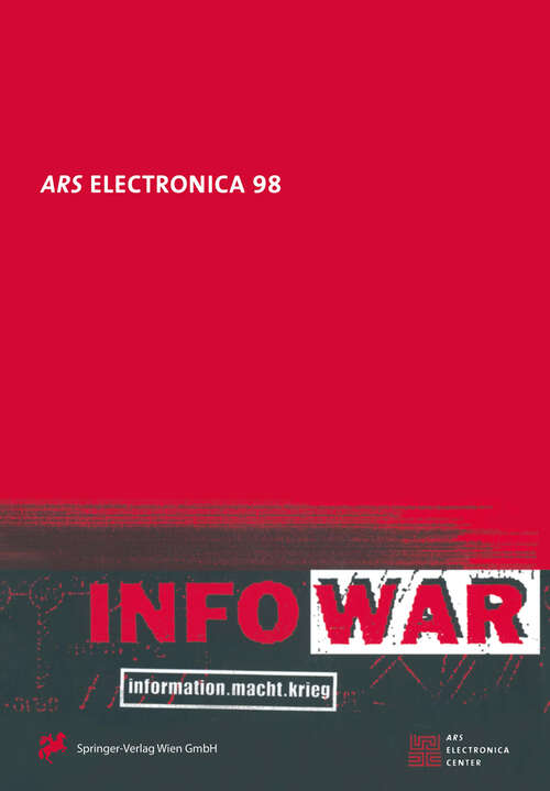 Book cover of Ars Electronica 98 (1998)
