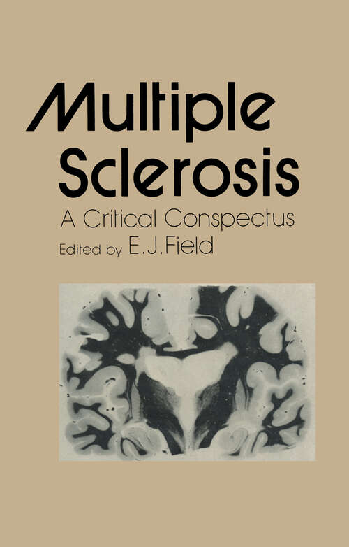 Book cover of Multiple Sclerosis: A Critical Conspectus (1977)