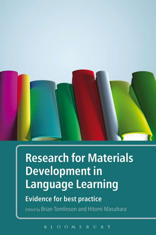 Book cover of Research for Materials Development in Language Learning: Evidence For Best Practice