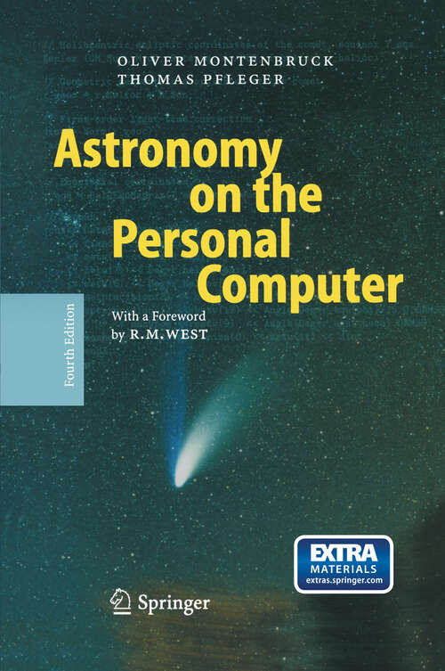 Book cover of Astronomy on the Personal Computer (4th ed. 2000)