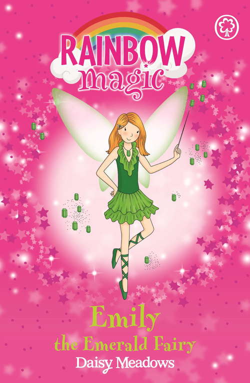 Book cover of Emily the Emerald Fairy: The Jewel Fairies Book 3 (Rainbow Magic #3)
