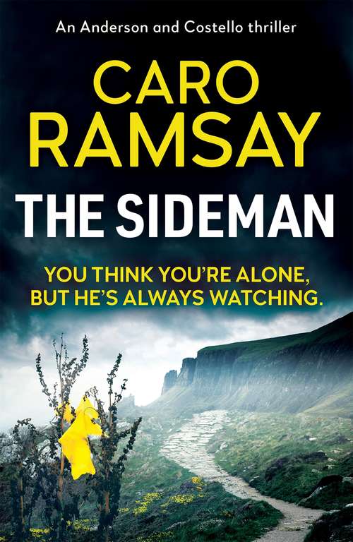 Book cover of The Sideman: A Scottish Police Procedural Set In Glasgow (Anderson and Costello thrillers #10)