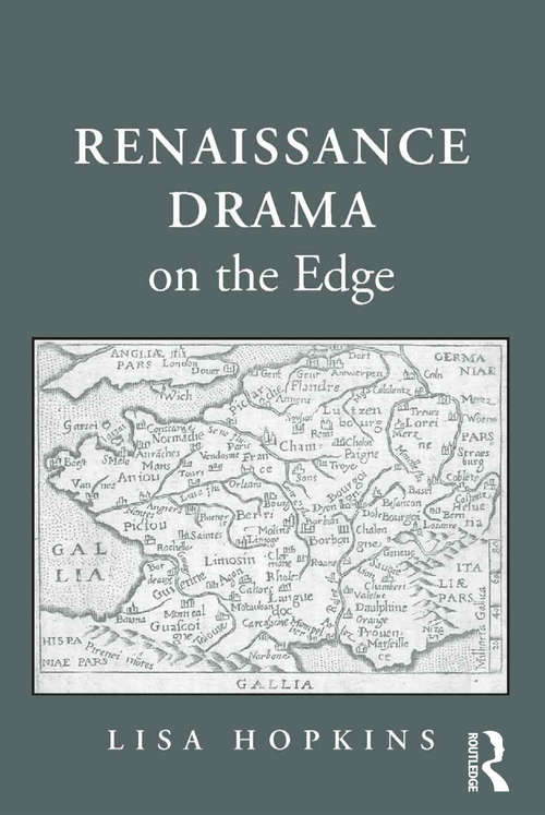 Book cover of Renaissance Drama on the Edge