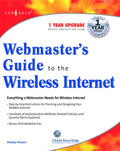 Book cover of Webmasters Guide To The Wireless Internet