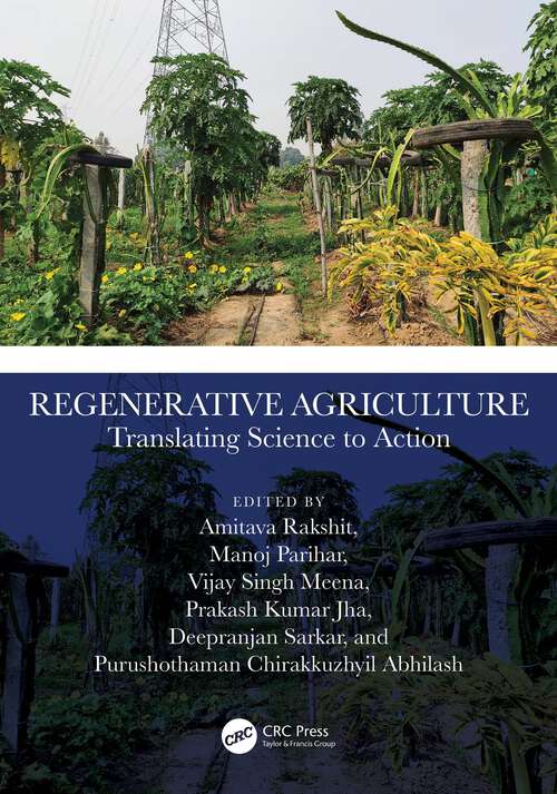 Book cover of Regenerative Agriculture: Translating Science to Action