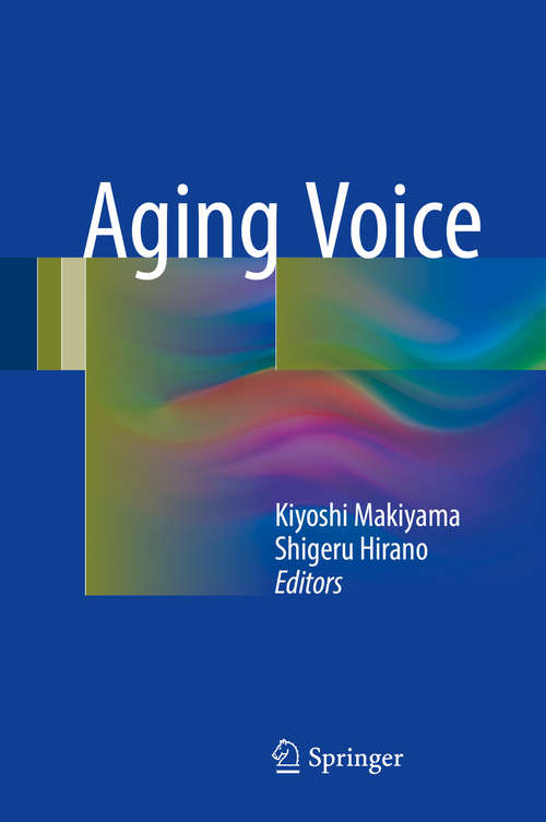 Book cover of Aging Voice
