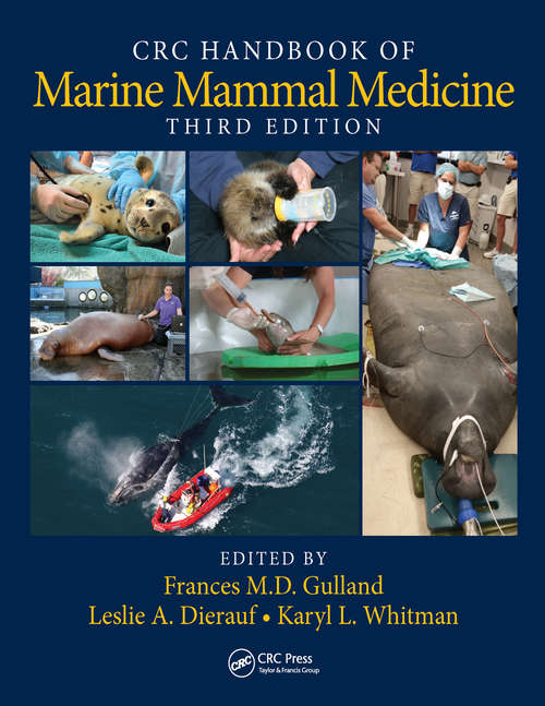 Book cover of CRC Handbook of Marine Mammal Medicine (3)